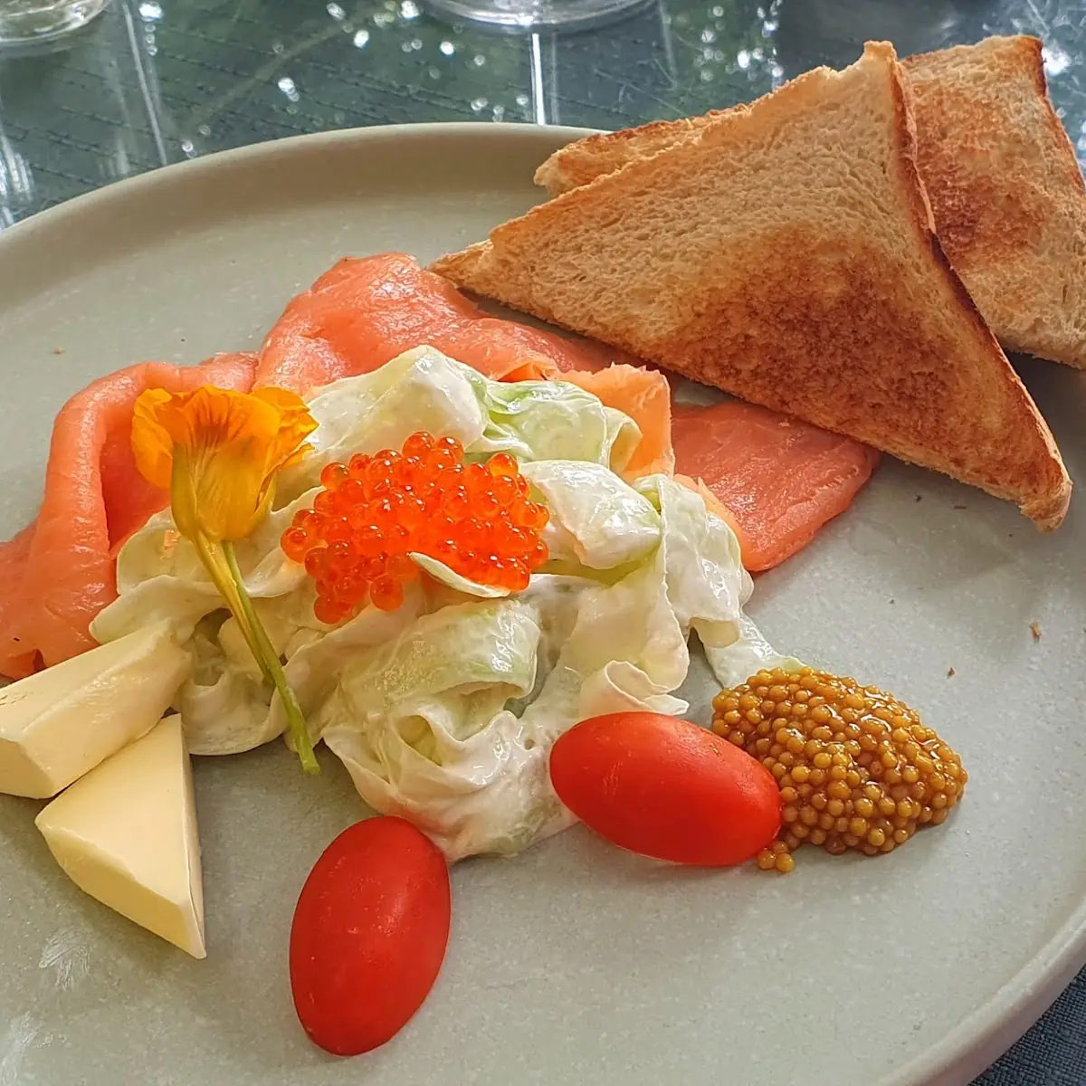 Gebeizter Lachs