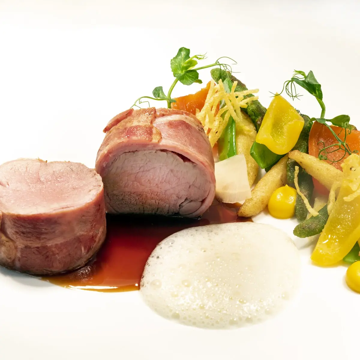Braised Duck Breast I Nut Butter Puree L Red Cabbage
