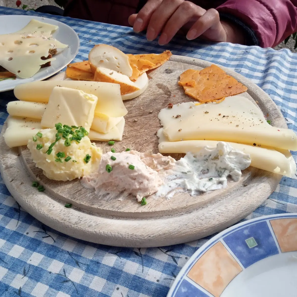 Käseplatte Sehr Gut