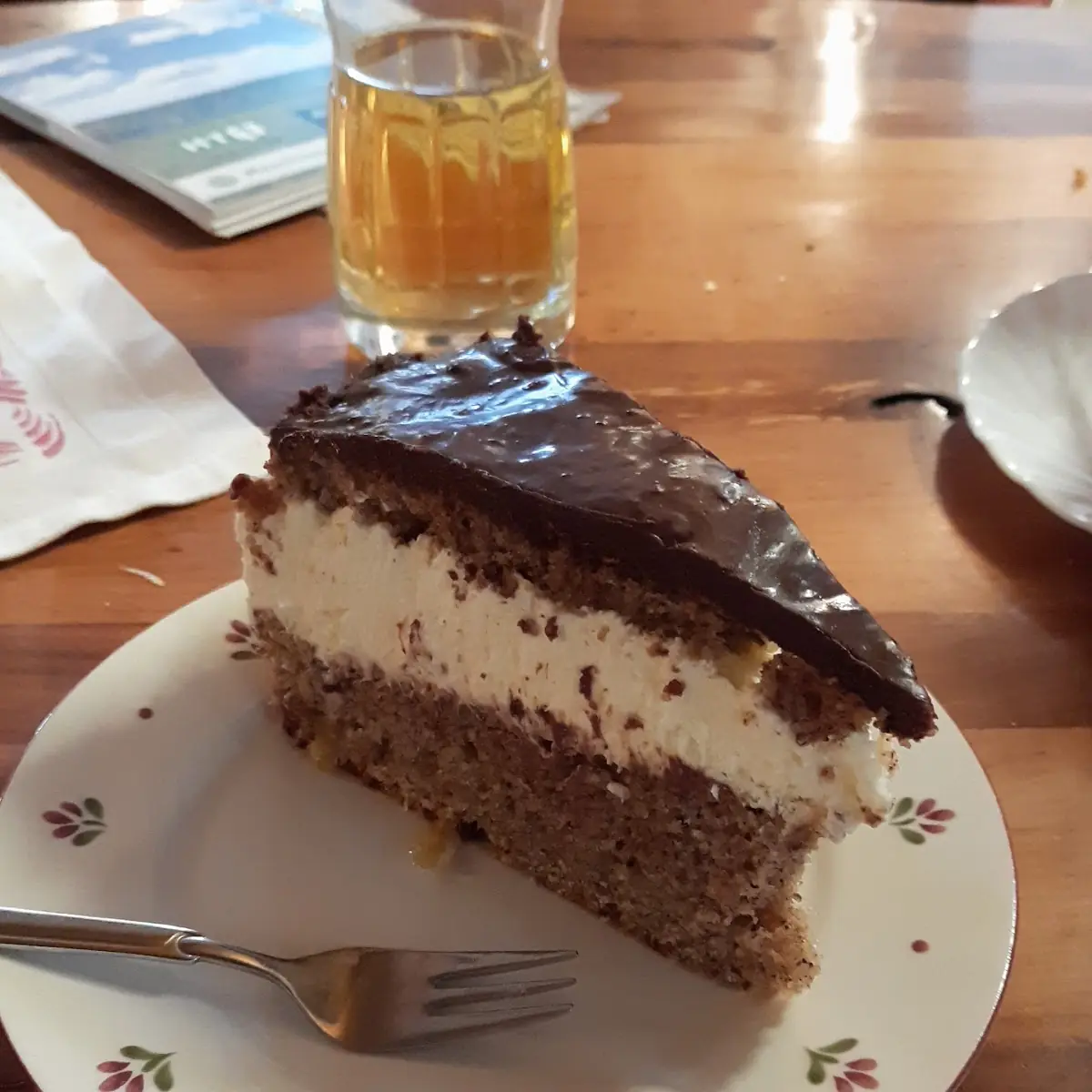 Schokolade Sahne Kuchen