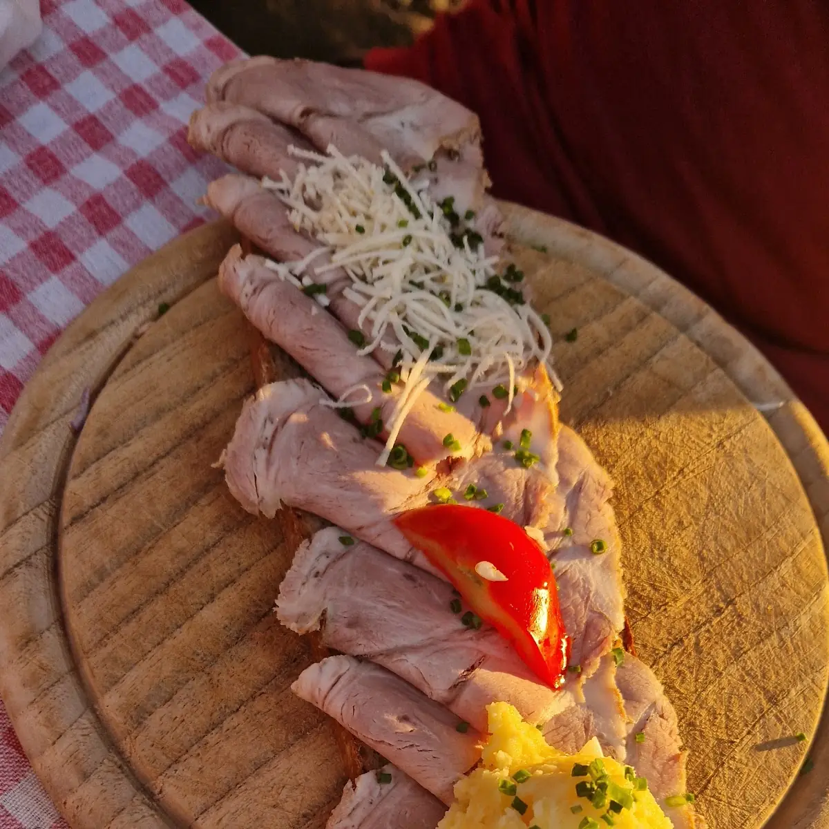 Schweinsbratlbrot
