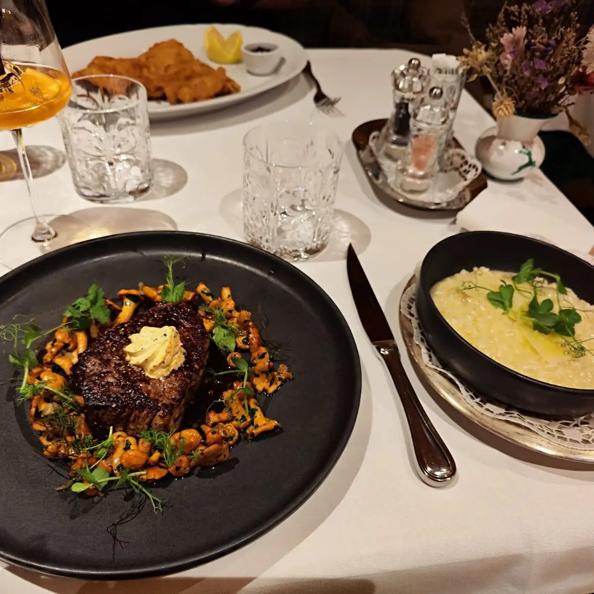 Steak A Parmazanové Rizoto
