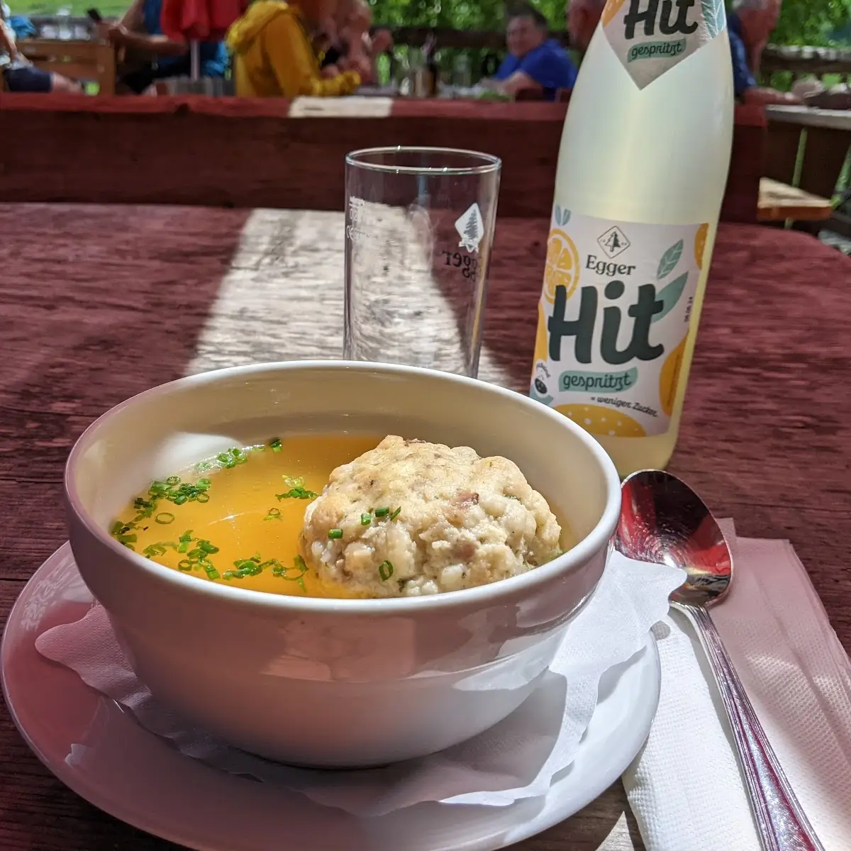 Speckknödelsuppe