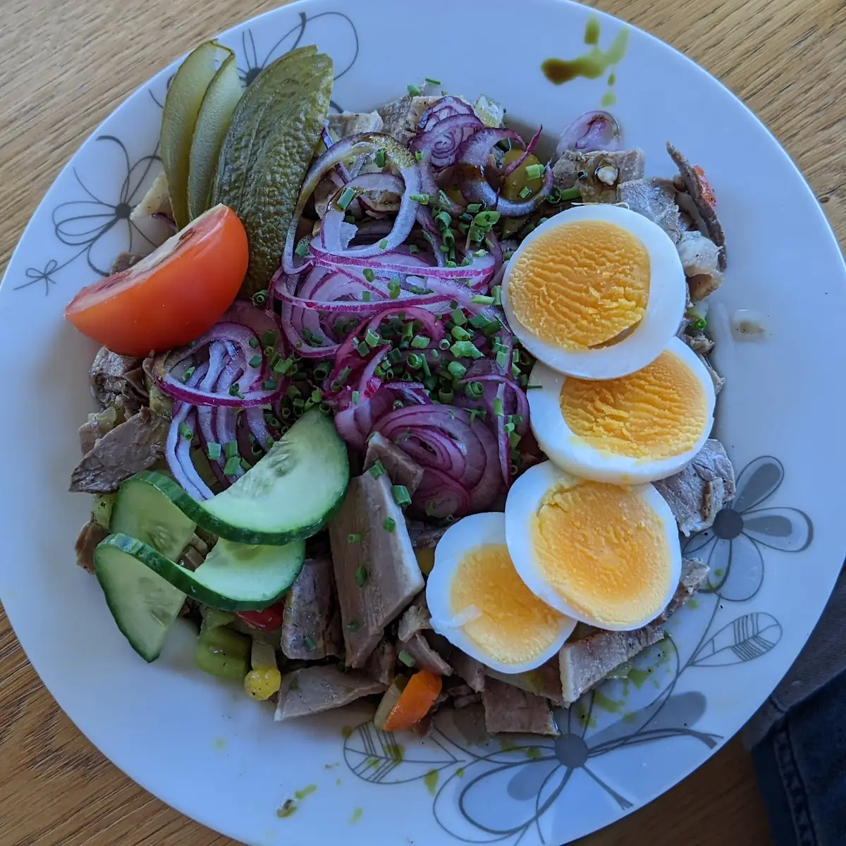 Saures Rindfleisch