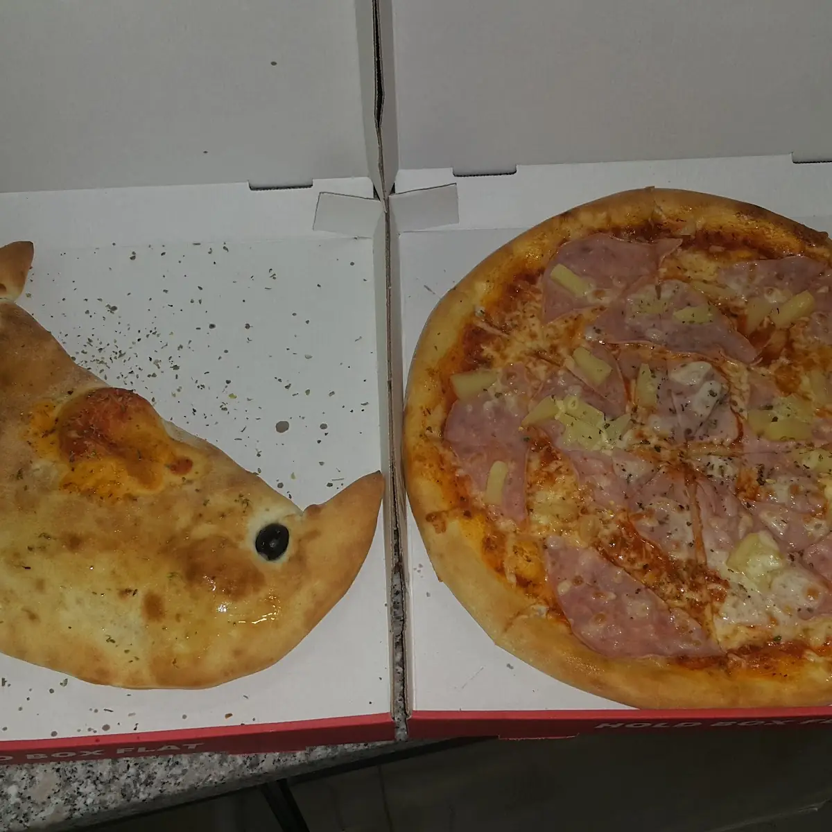 Calzone Und Al Tonno Pizzen