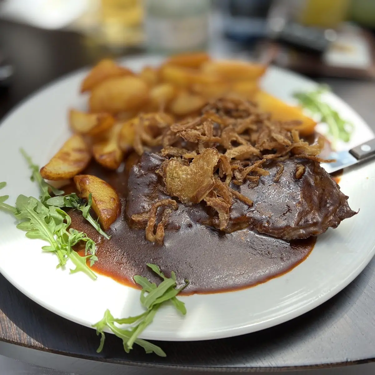 Zwiebelrostbraten