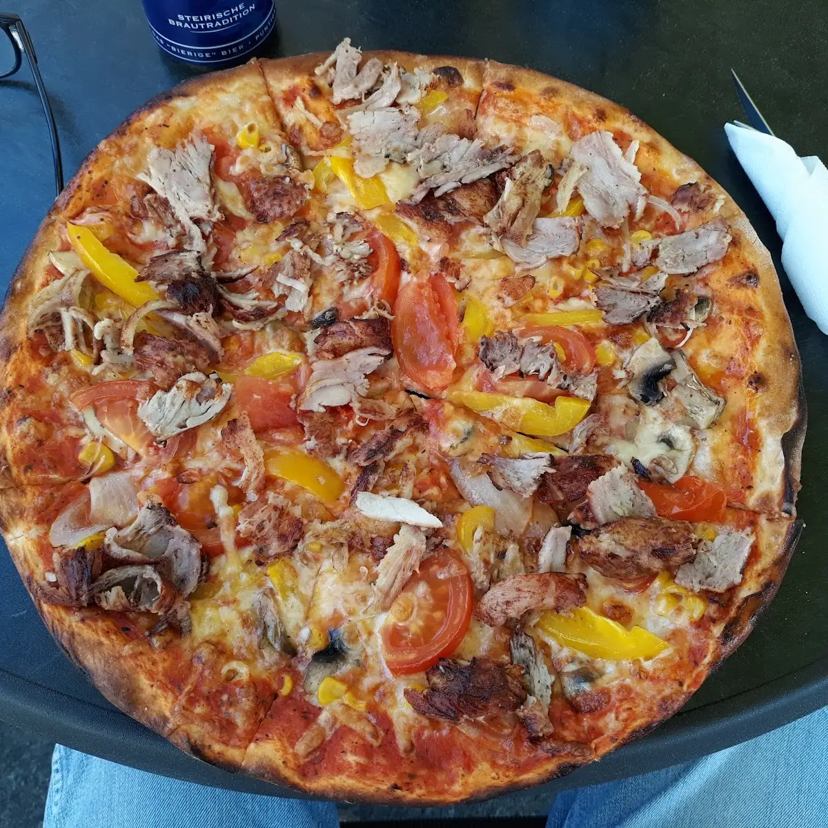 Kebab Pizza