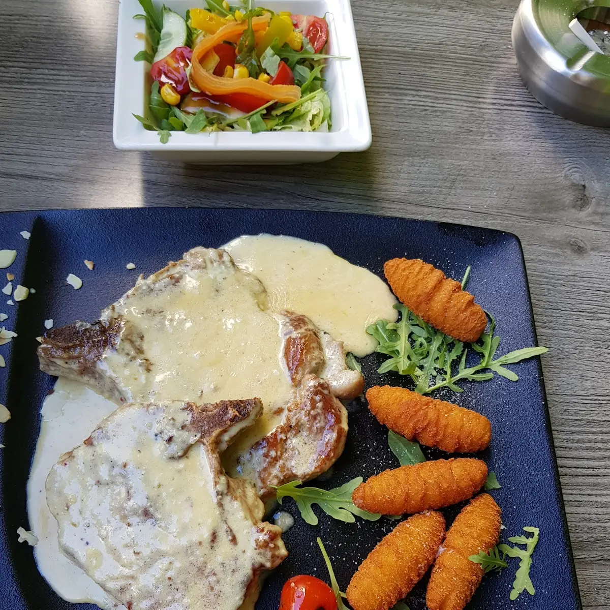 Knoblauch Kotelett