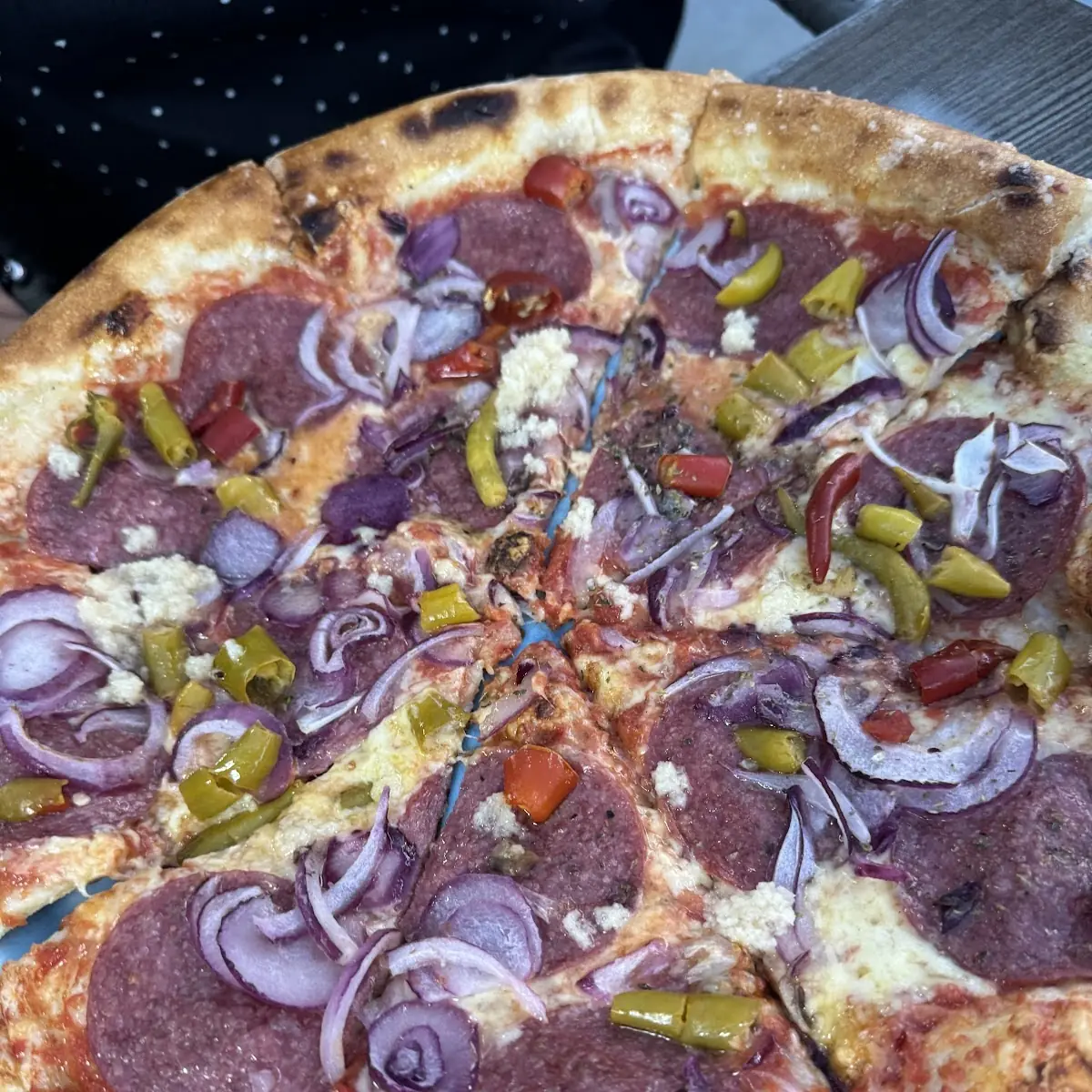 Pizza Mafia Scharf