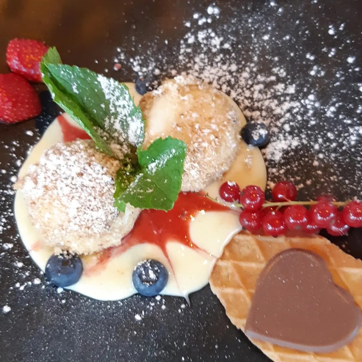 Erdbeerknödel