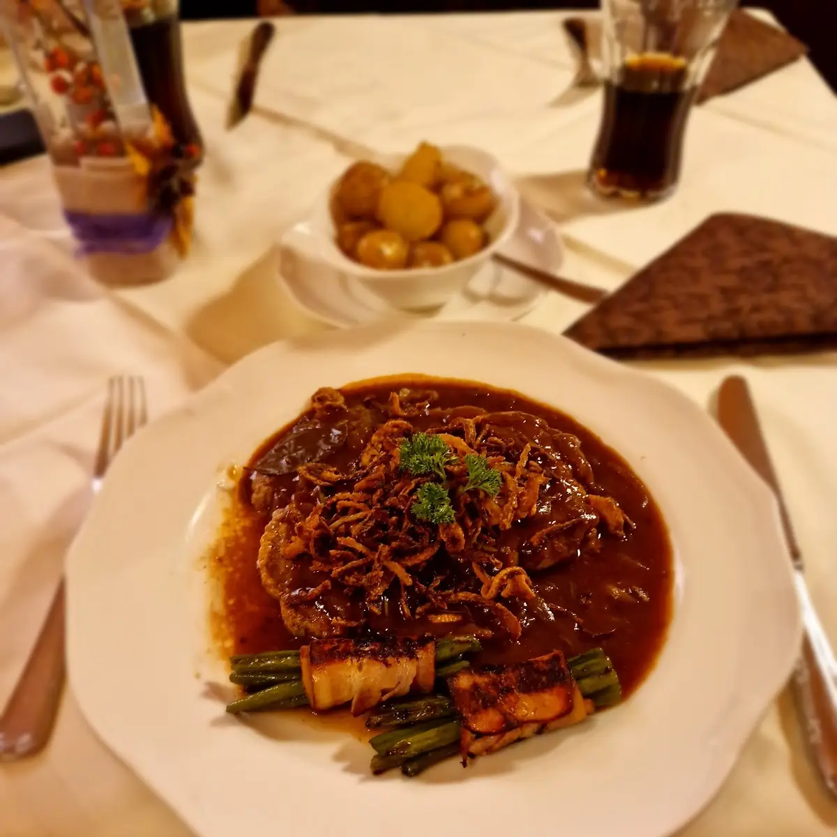 Wiener Zwiebelrostbraten