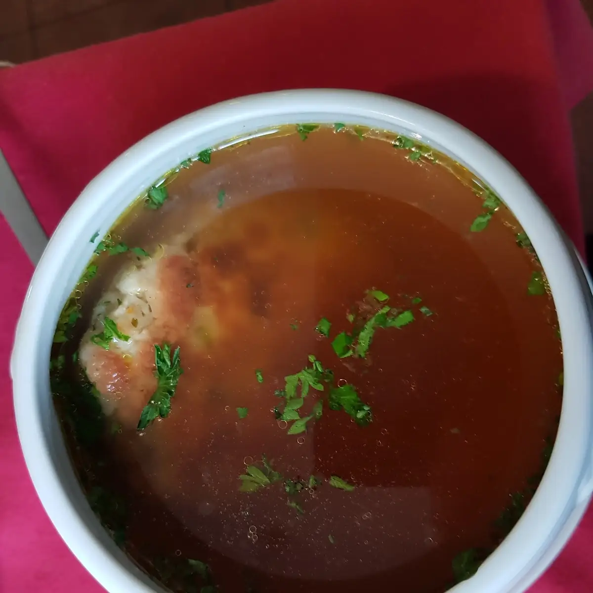 Kaspressknödelsuppe