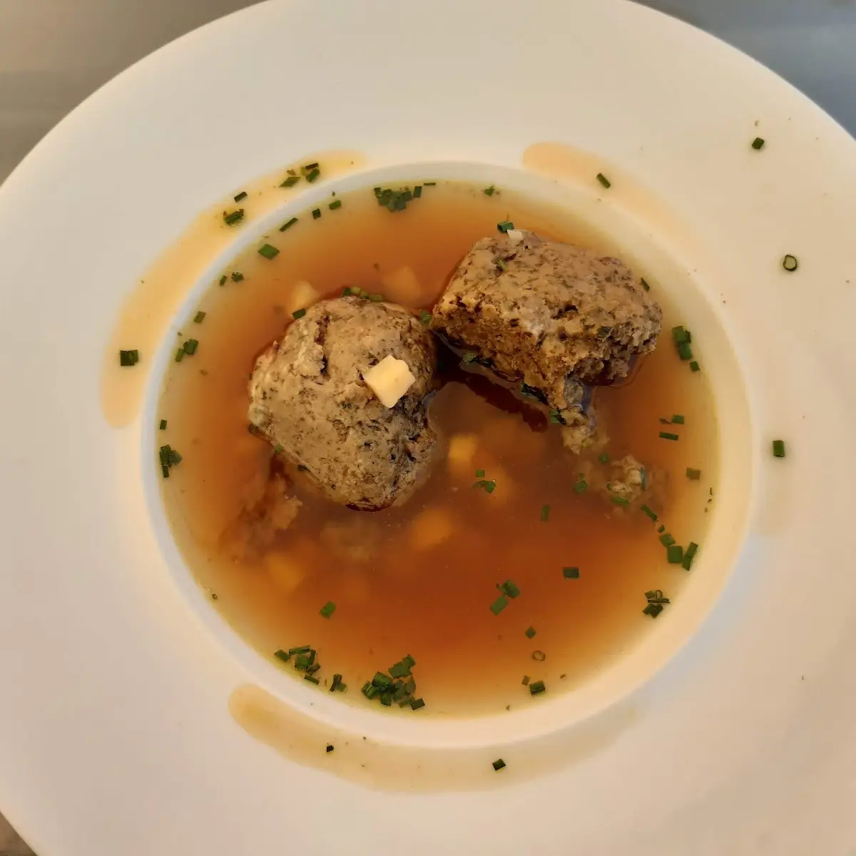 Leberknödel Suppe