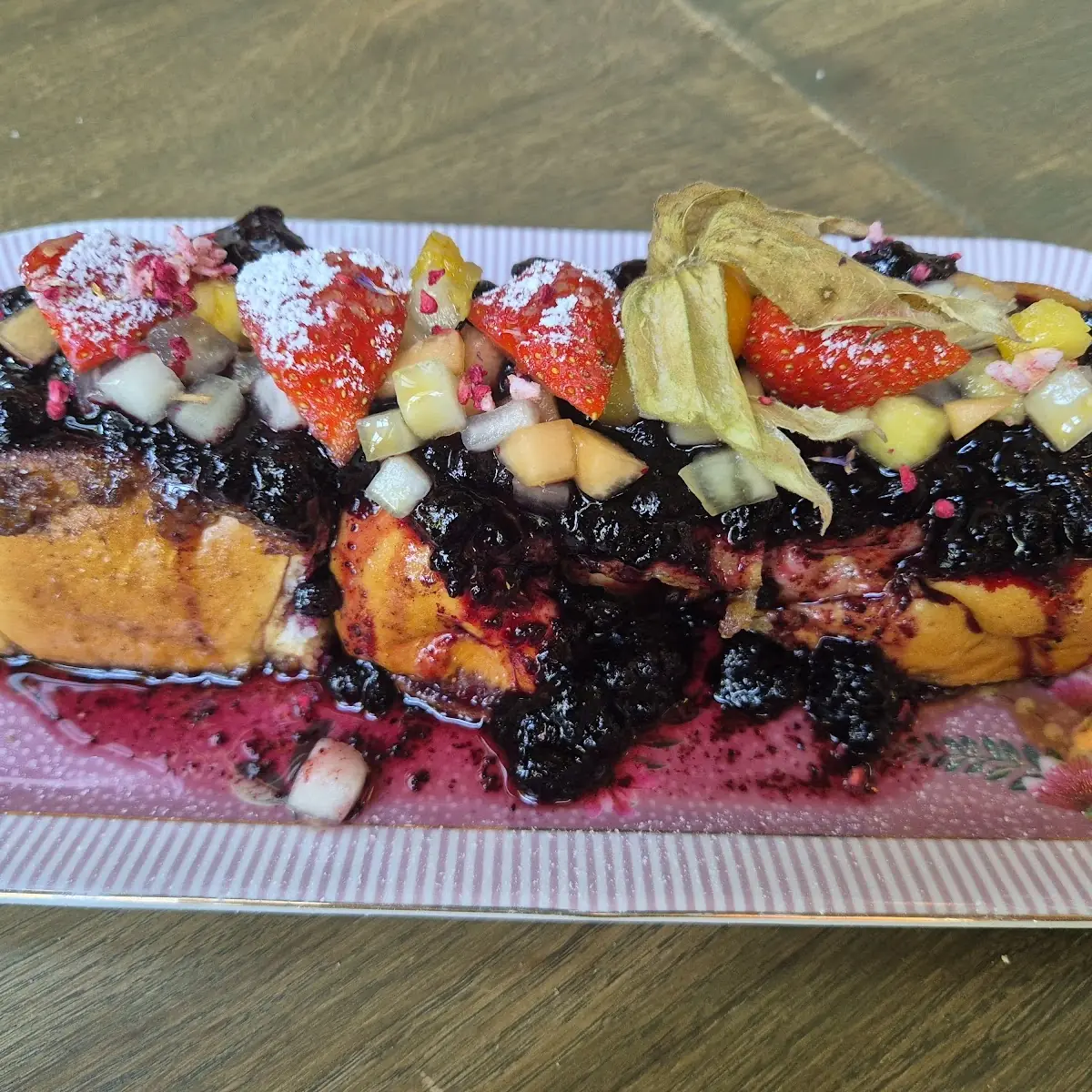 French Toast Huckleberry