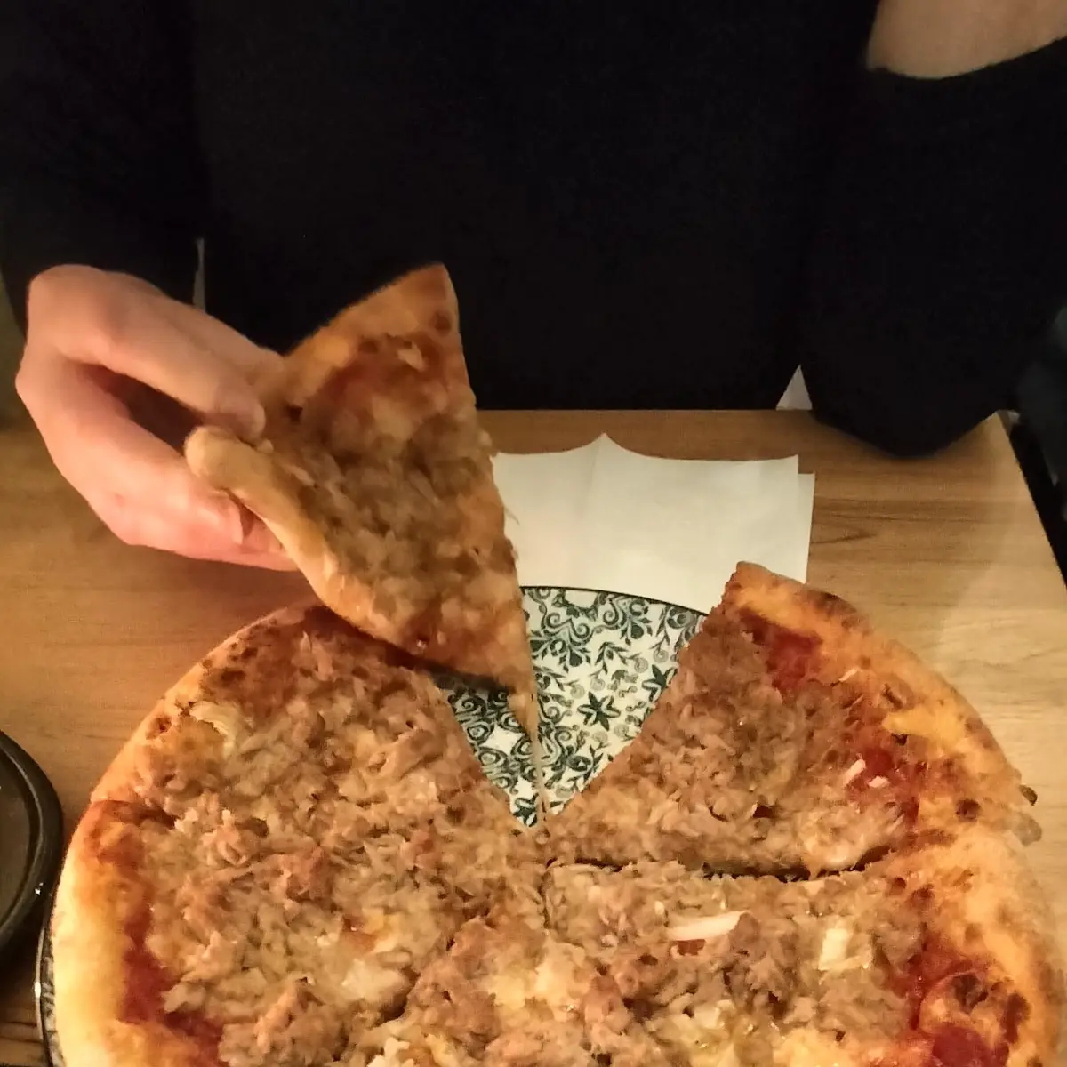 Tuna Fish Pizza