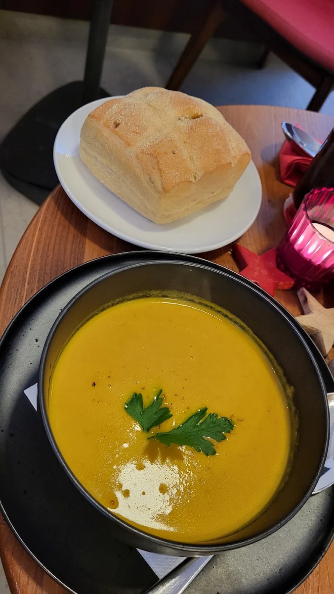 Karotte-ingwer Suppe