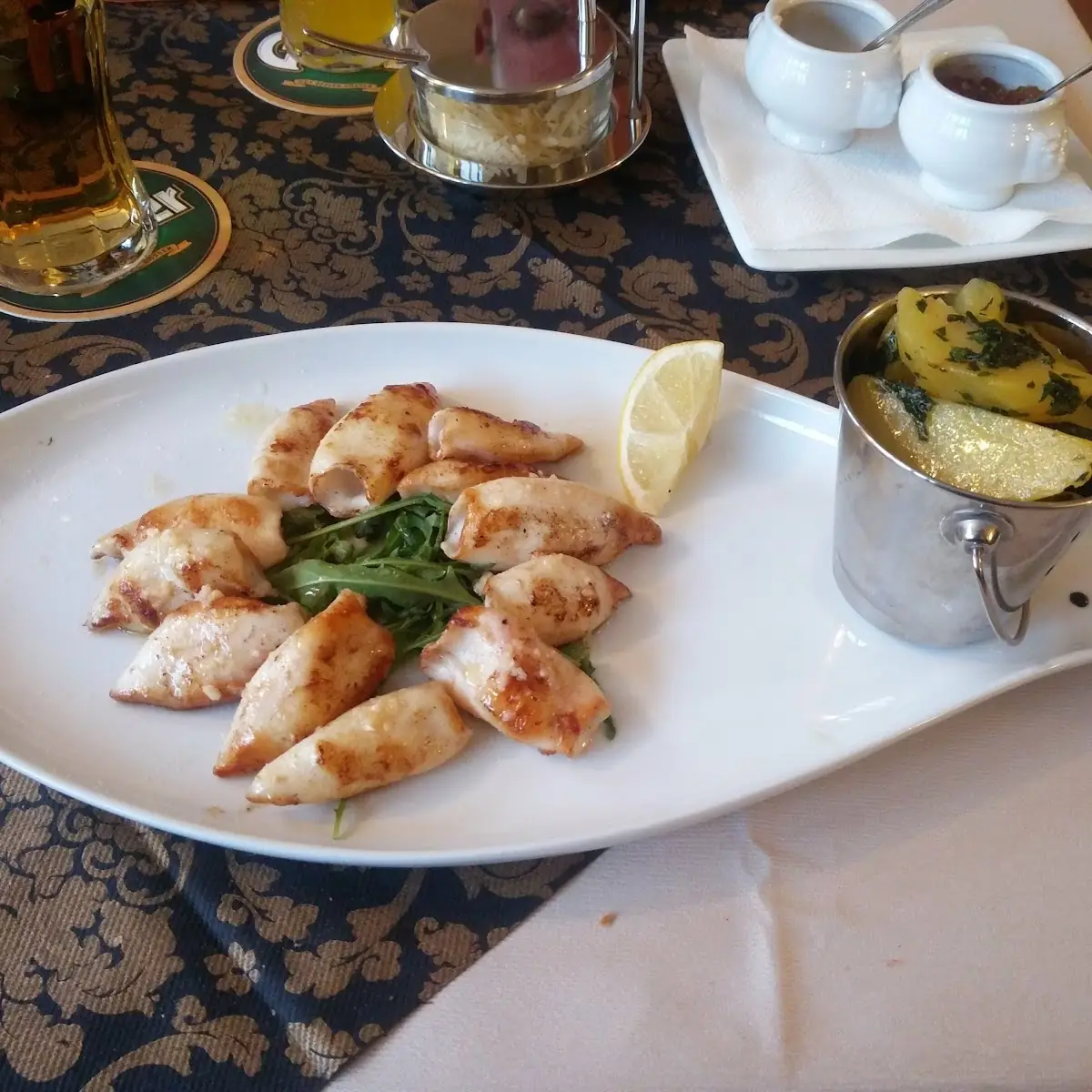 Gefüllte Calamari