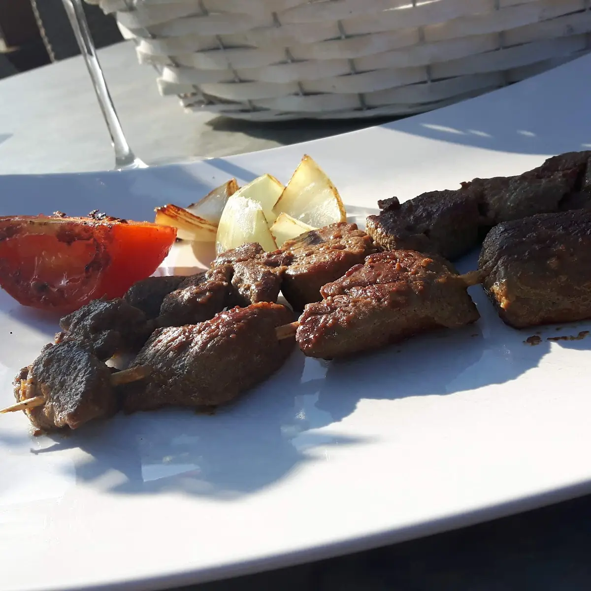 Tikka Kabab Mit Fladenbrot