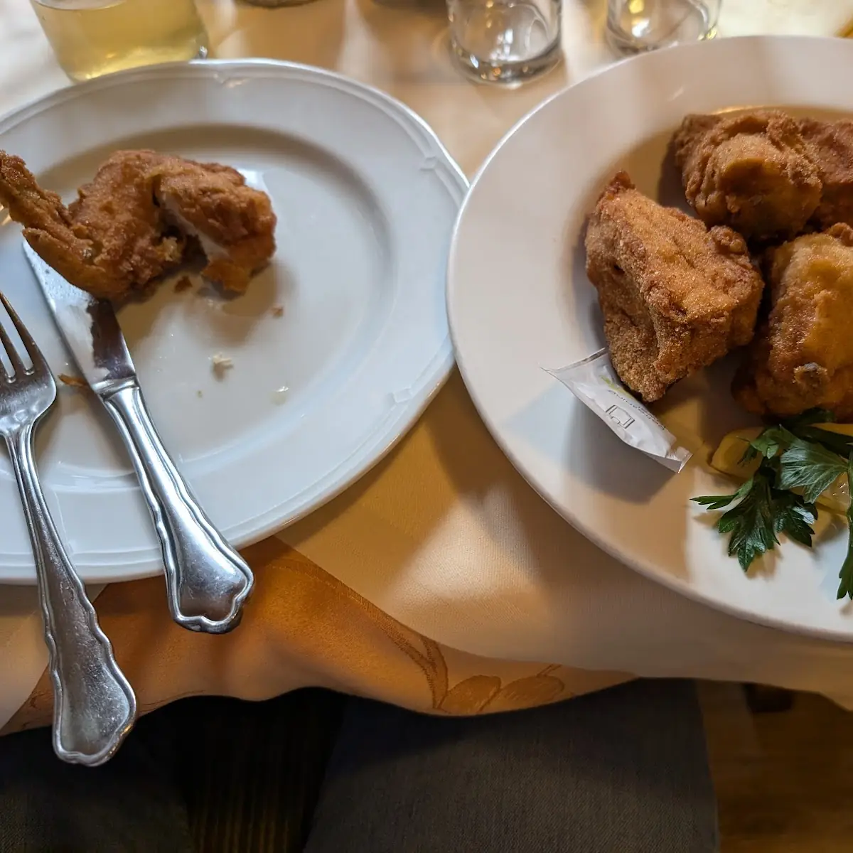 ½ Steirisches Backhendl