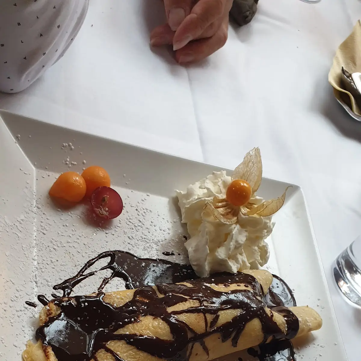 Eis-palatschinke