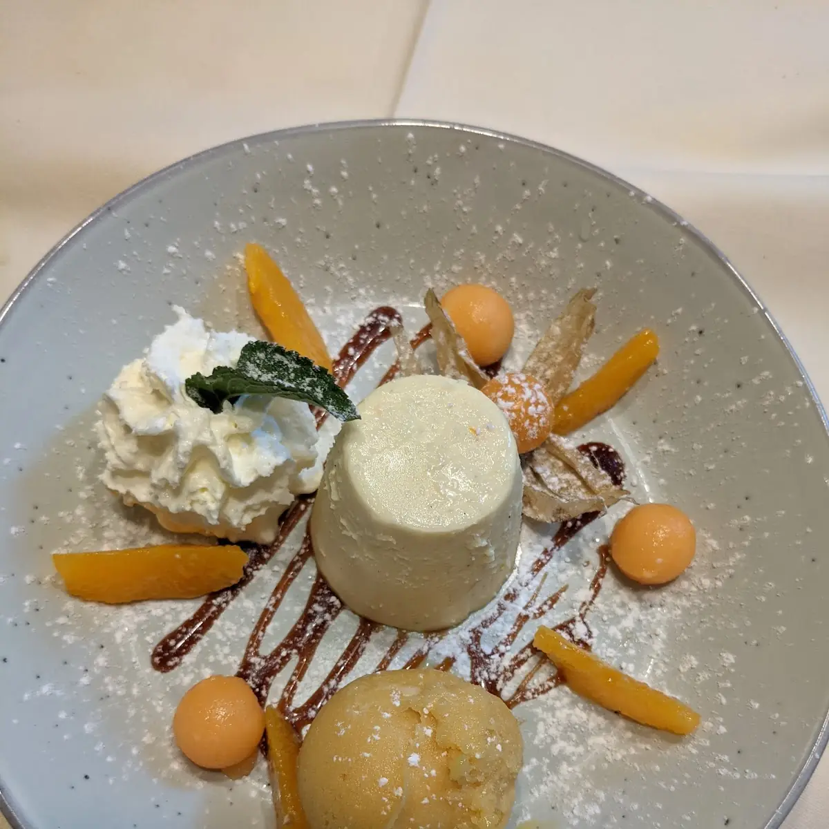Panna Cotta Mit Mango
