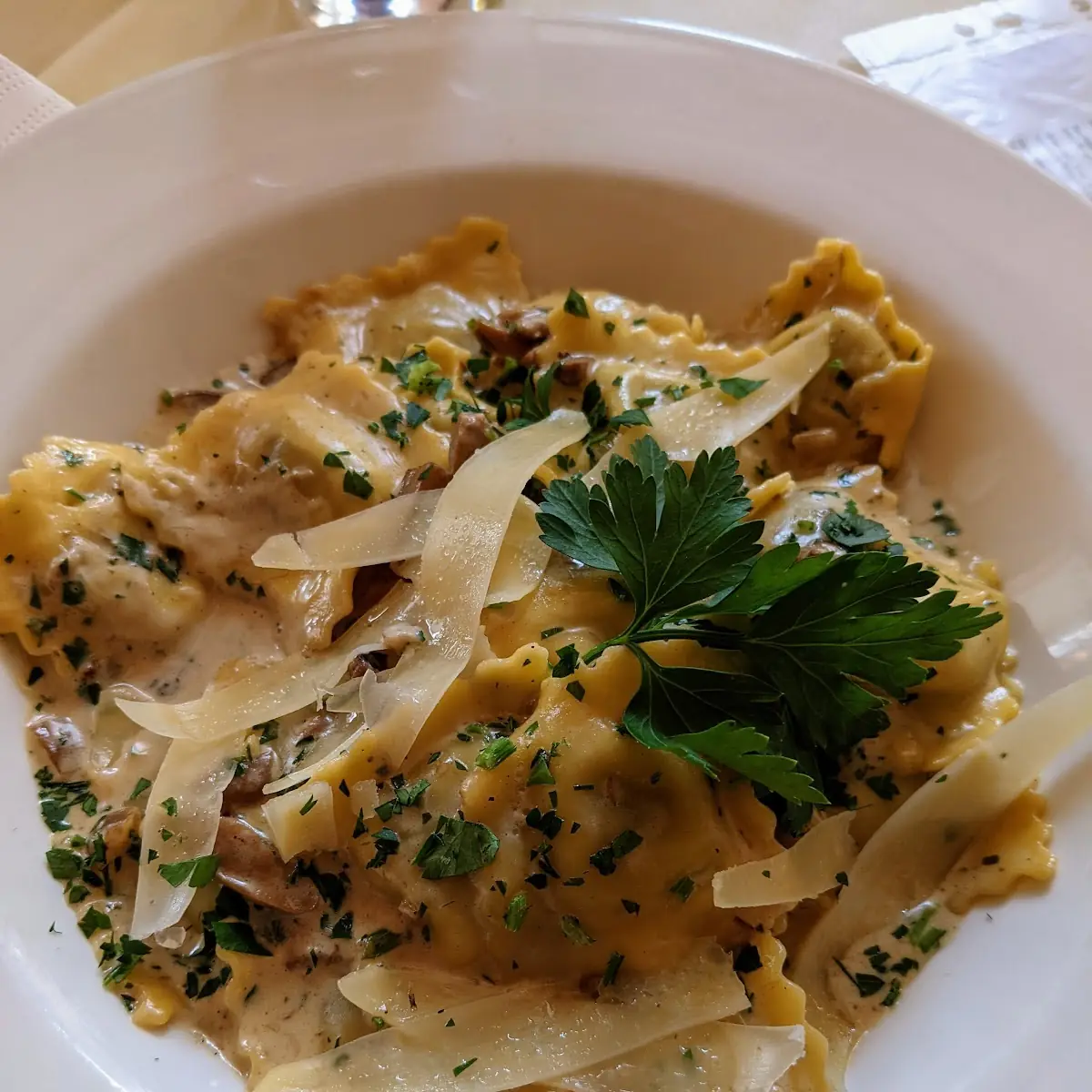 Steinpilzravioli