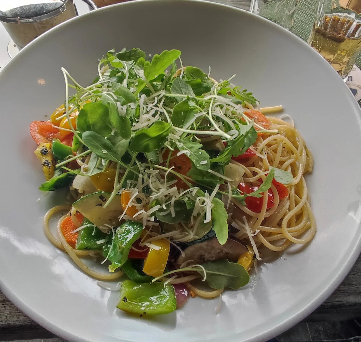 Spagetti Mit Gemüße