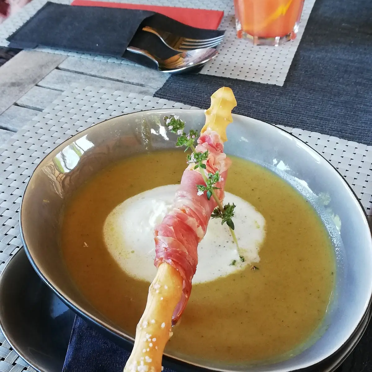 Rucola Cremesuppe