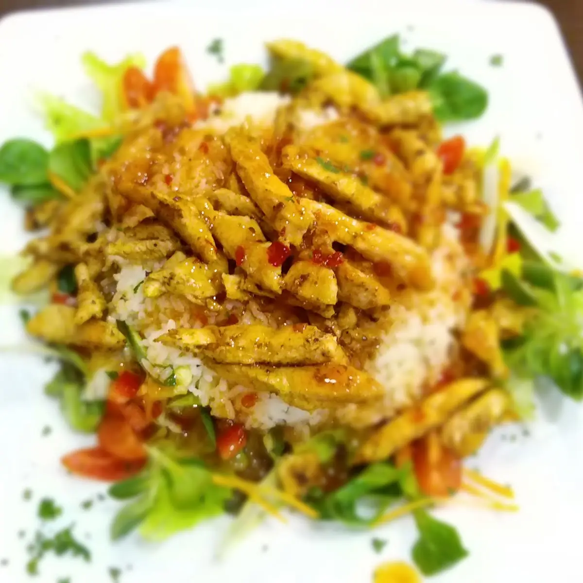 Honig Chilli Hühnchen
