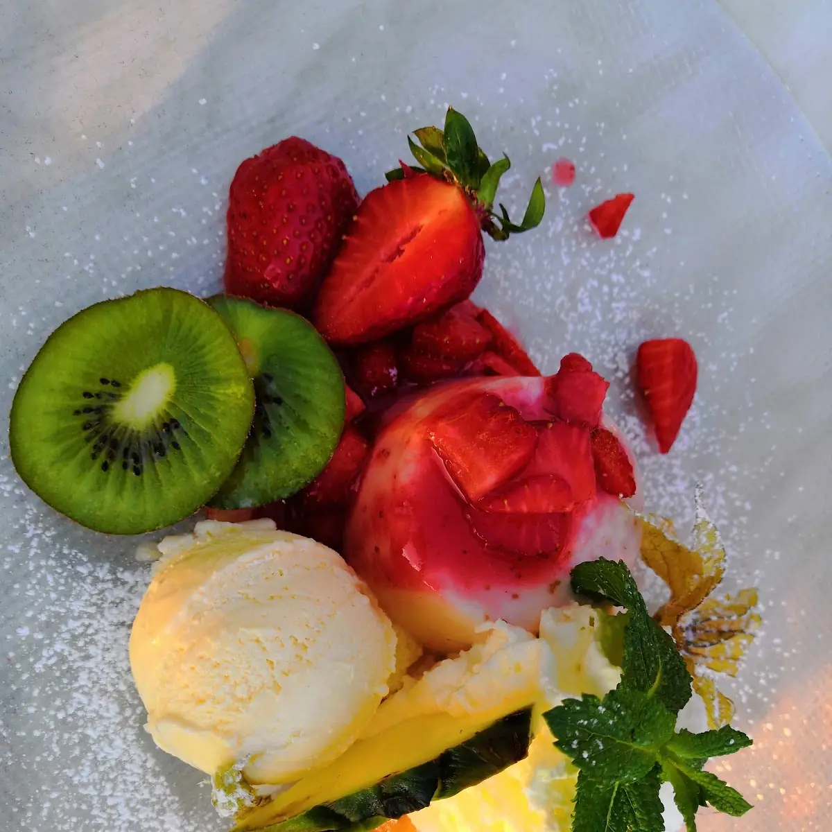 Erdbeer Panna Cotta