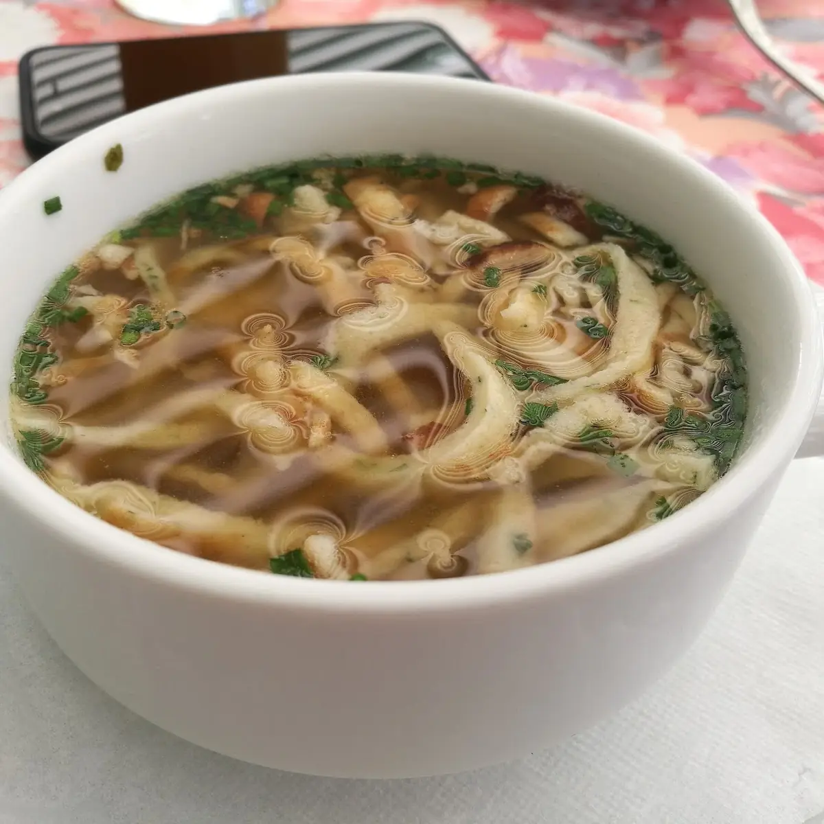 Rindsuppe Mit Frittaten
