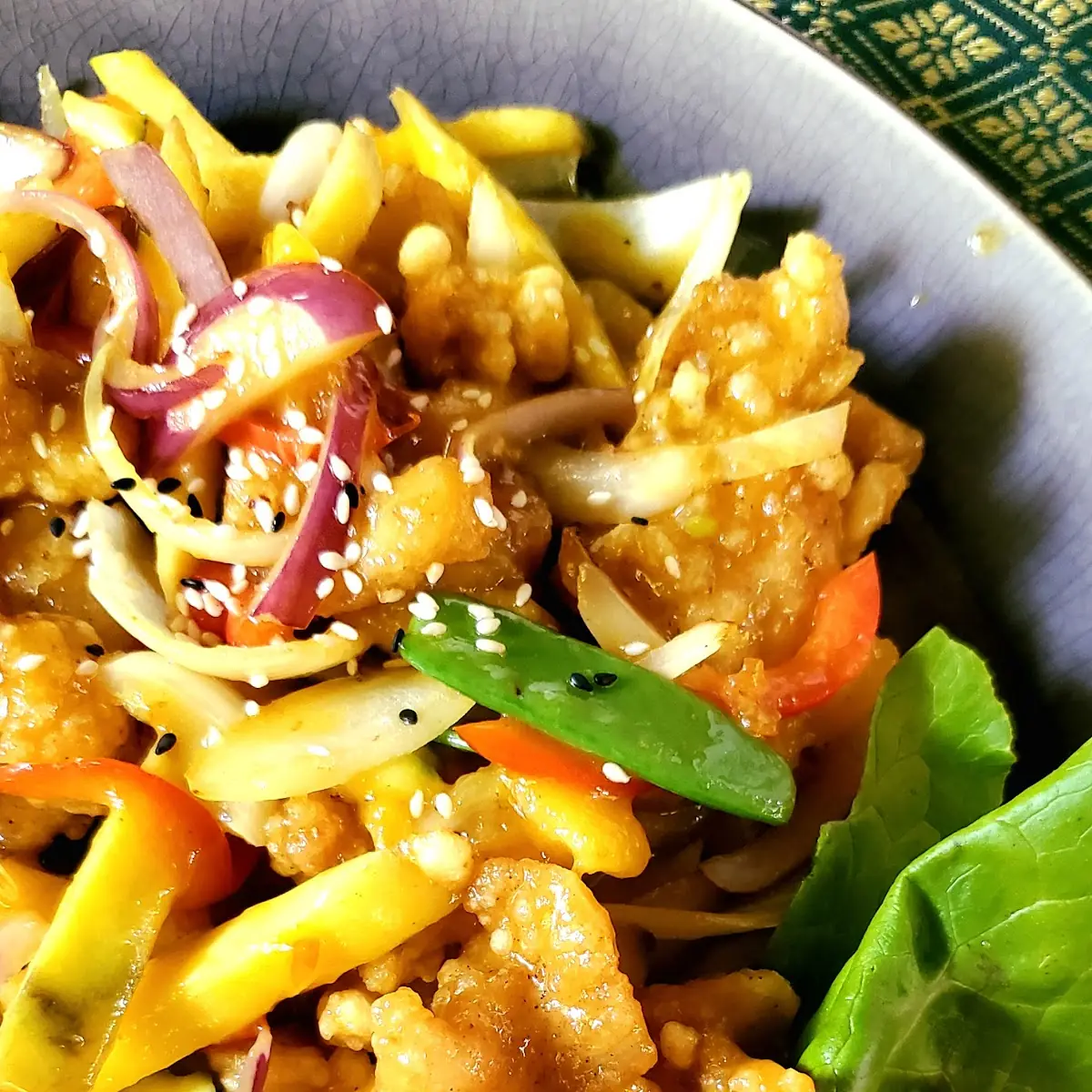 Crispy Mango Chicken