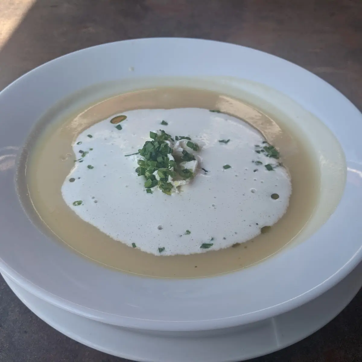 Spargelcremesuppe
