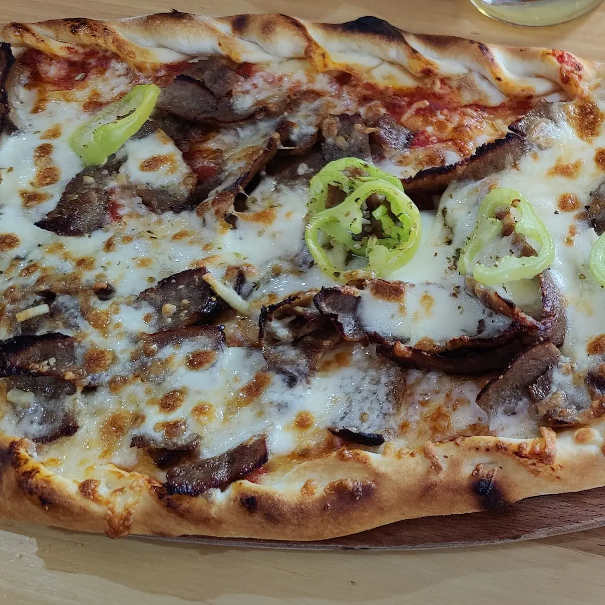 Fladenbrot Mit Kalbsfleisch