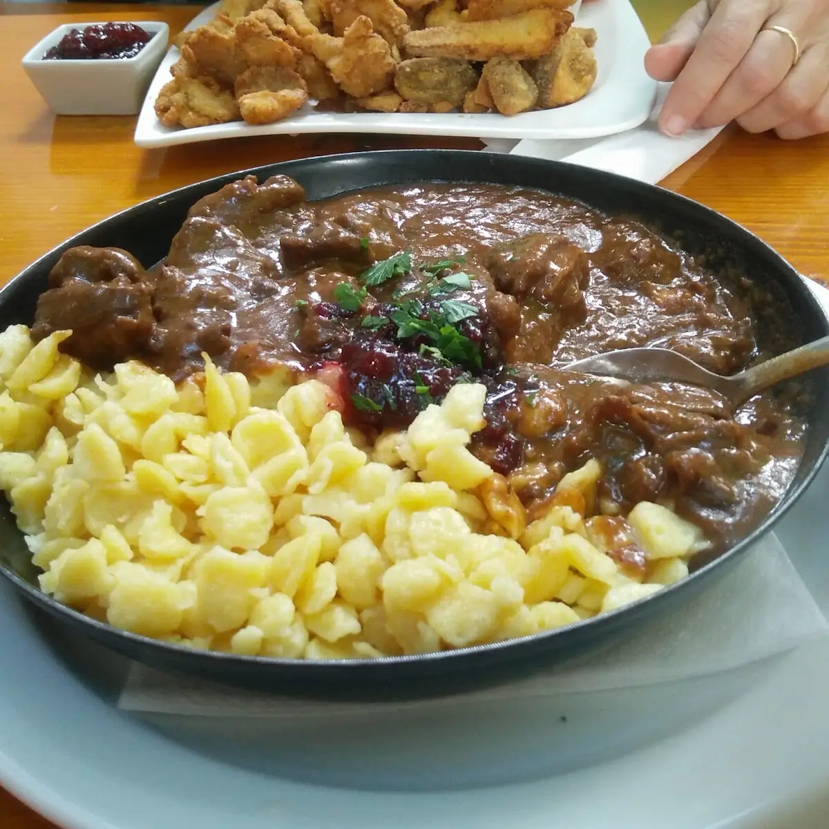 Hirschgulasch