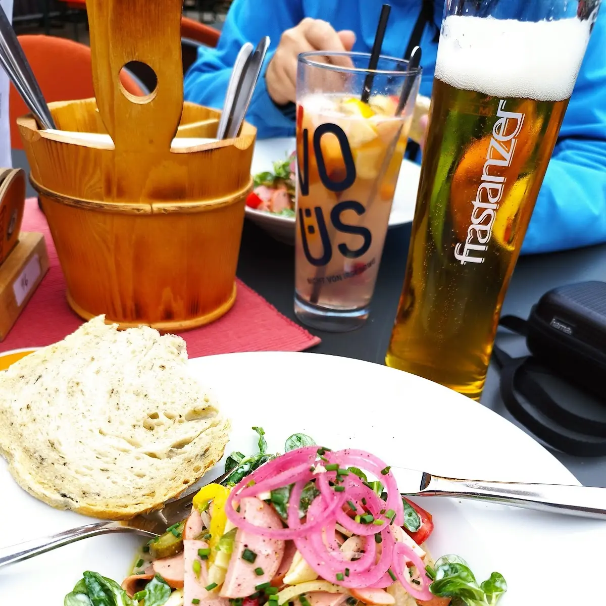 Lumpensalat Mit Brot