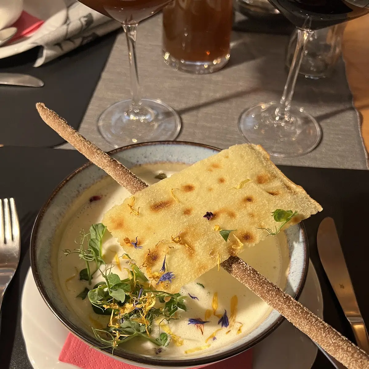 Spargelcremesuppe