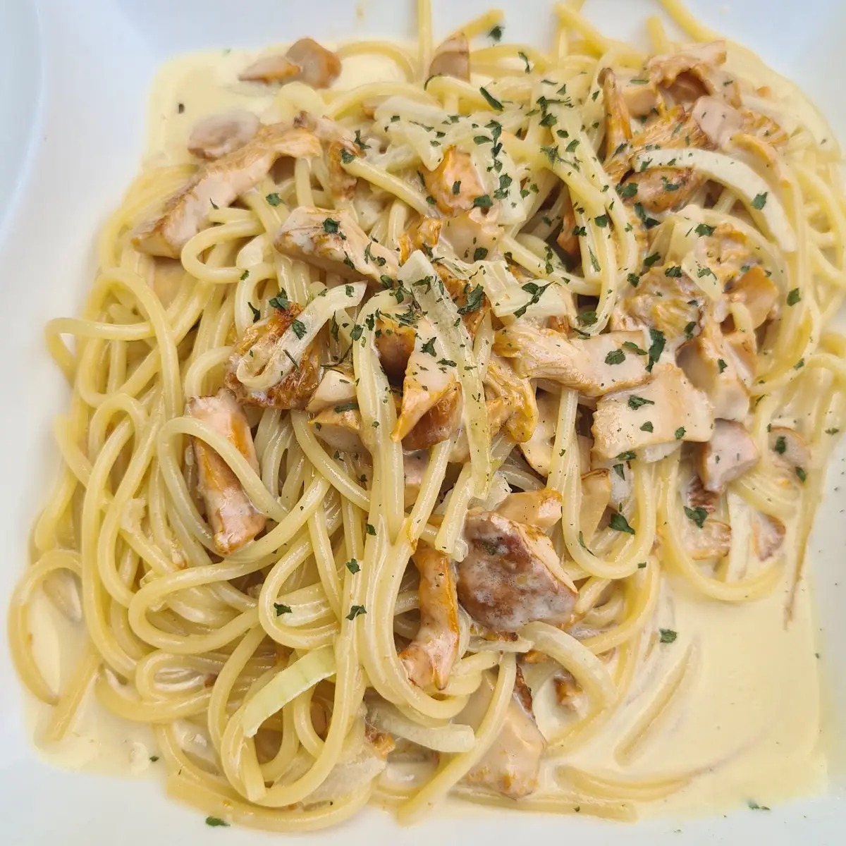 Pasta Mit Eierschwammerl