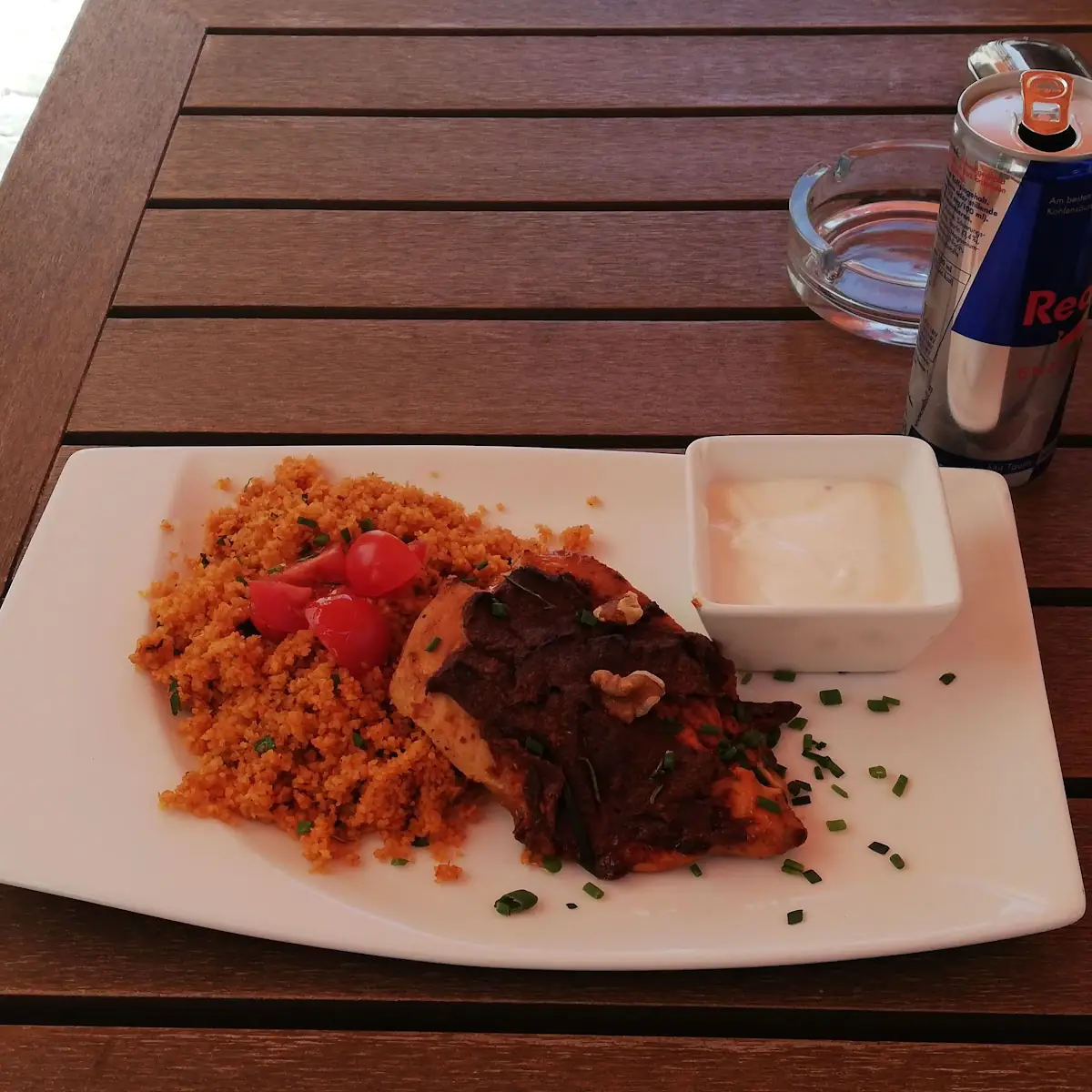 Hühnerfilet Mit Risotto