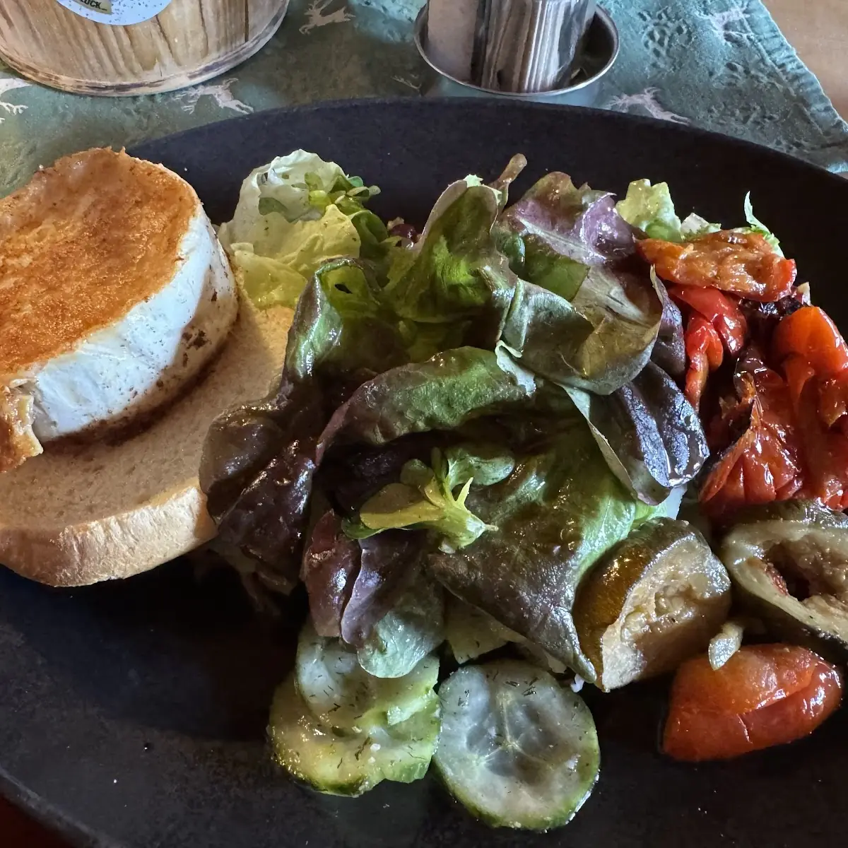 Salat Mit Ziegenkäse