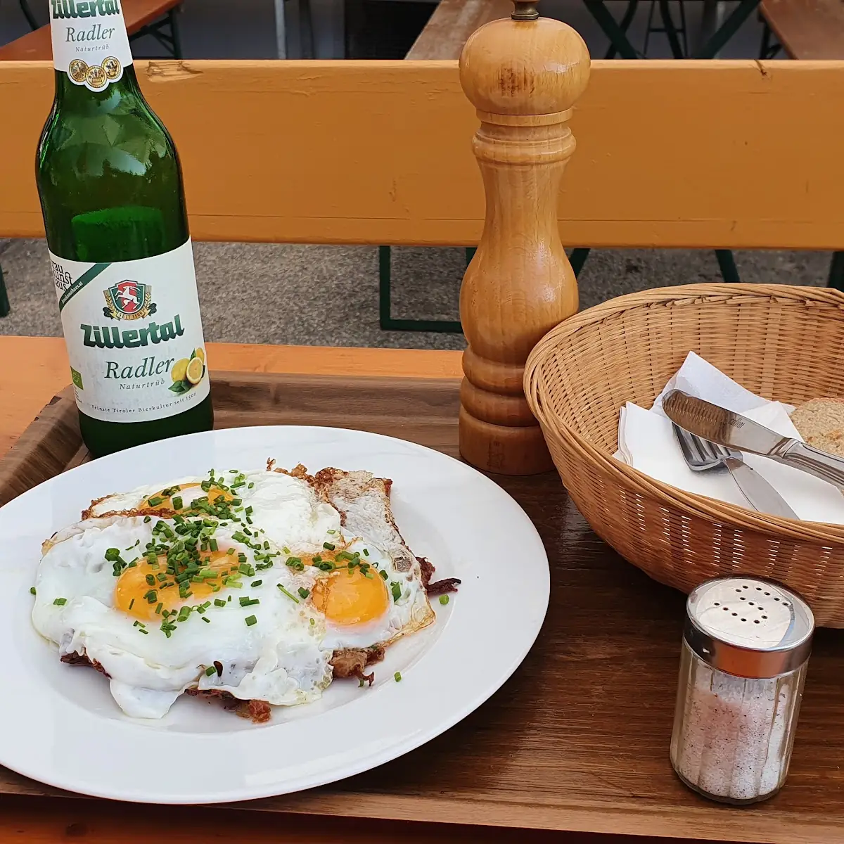 Speck Mit Ei Ham And Eggs