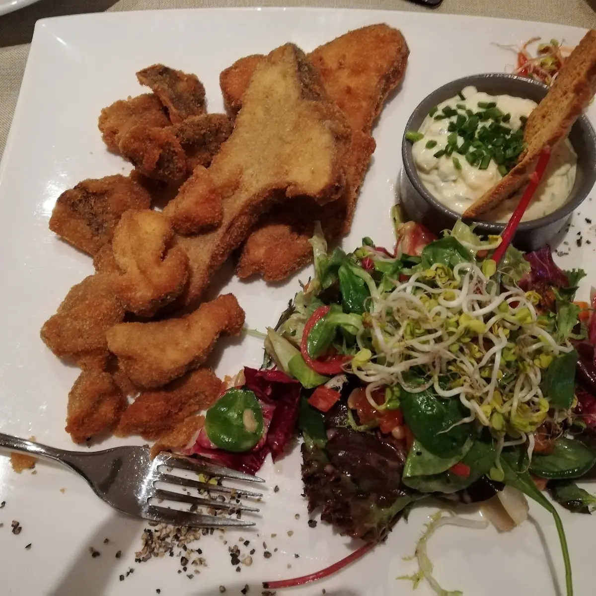 Gebackene Steinpilze