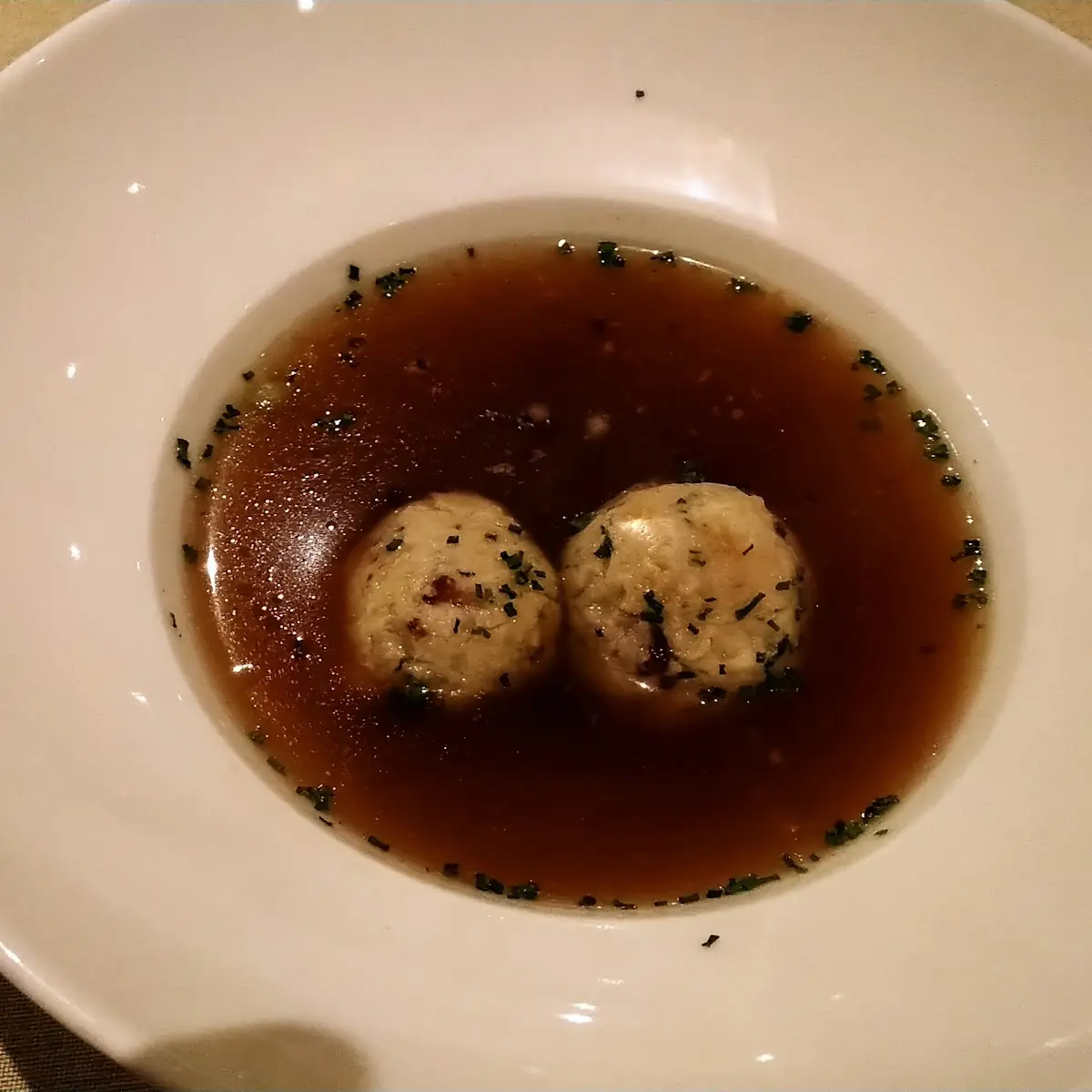 Speckknöderlsuppe