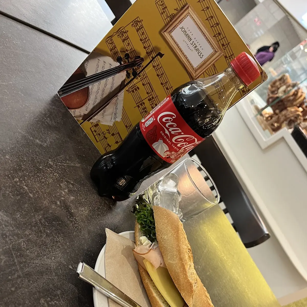 Airport Baguette Schinken-käse