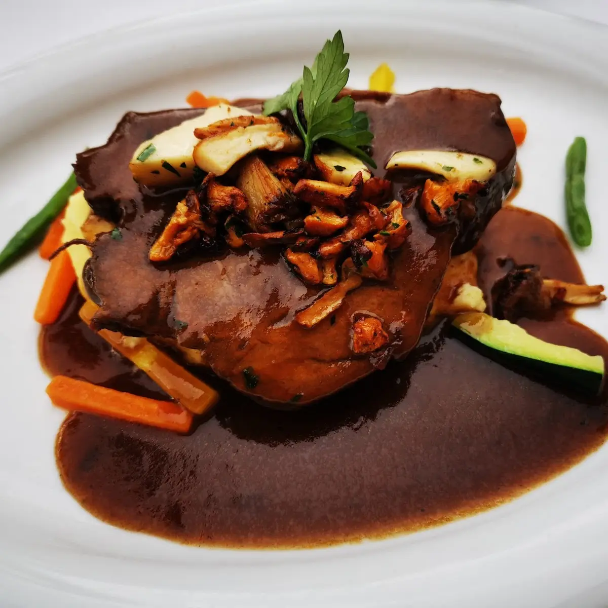 Rinderschmorbraten Mit Erdäpfelpüree