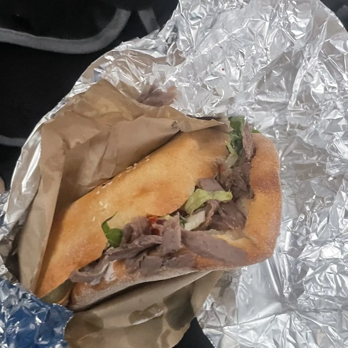 Döner Mit Rindfleisch