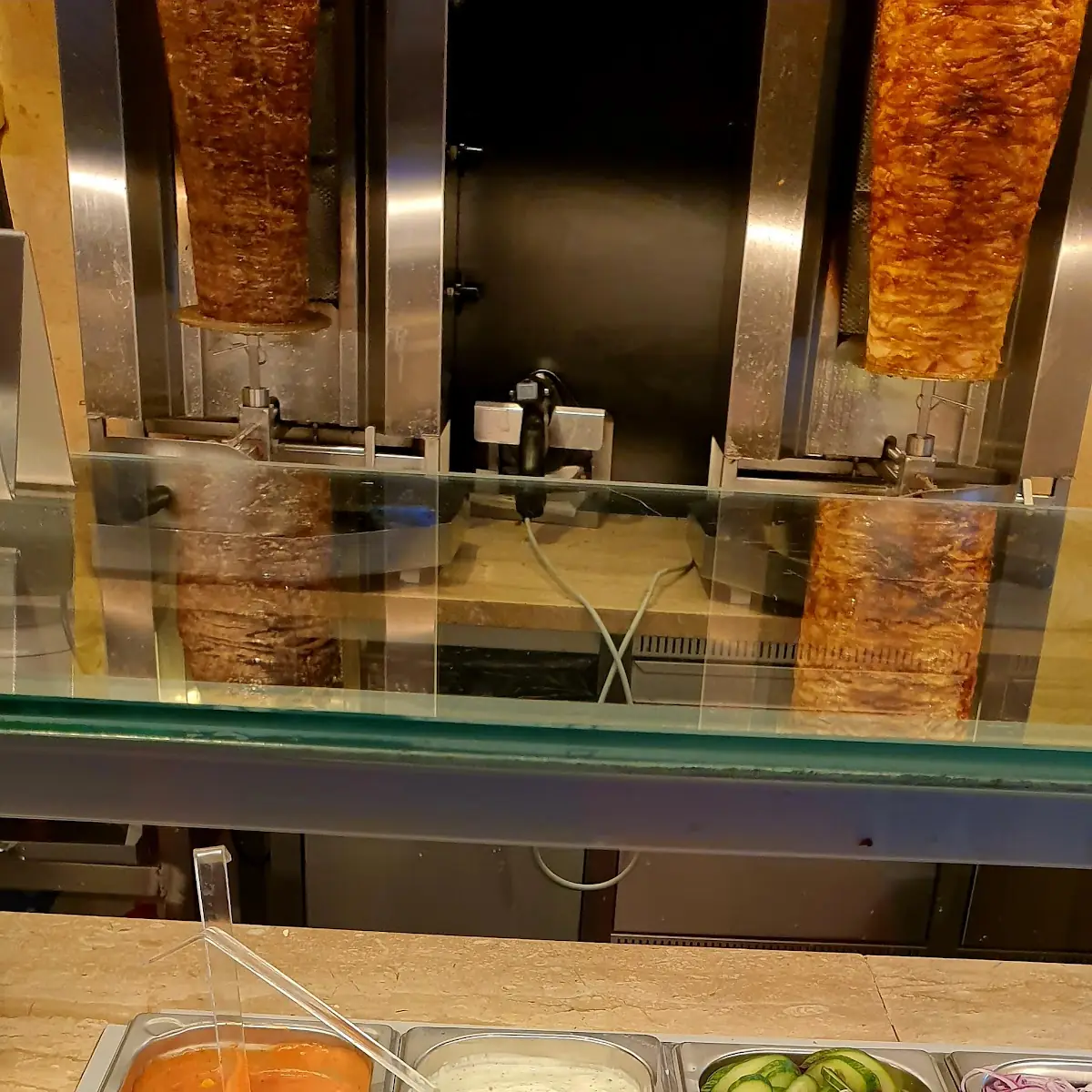 Hühner Kebap & Dessert