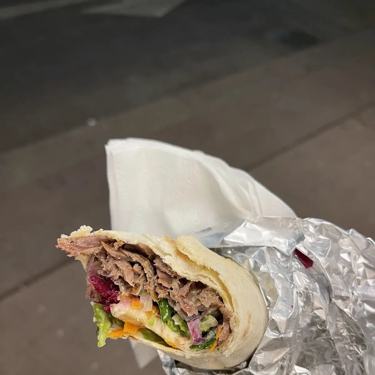 Vegetarischer Dürüm