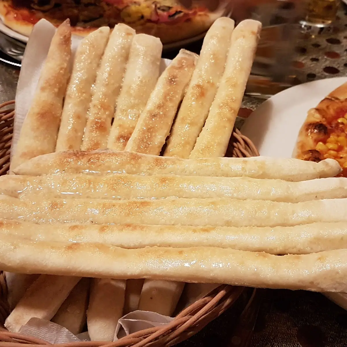 Knoblauch- Stangen