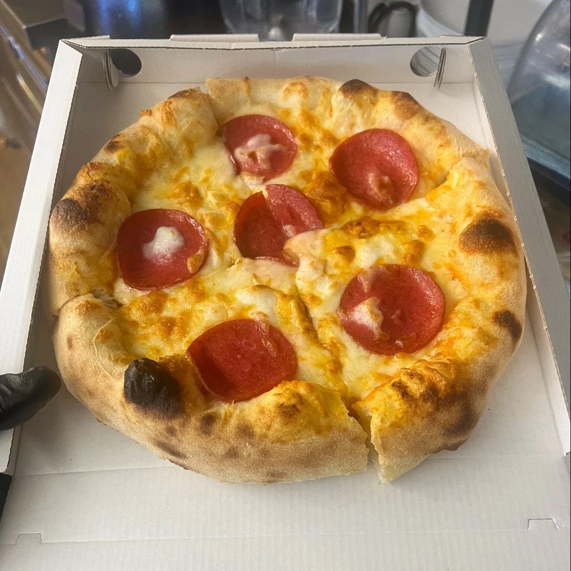 Salami Pizza